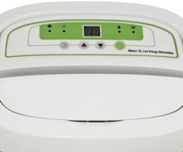 Meaco Low Energy 12L Control Panel
